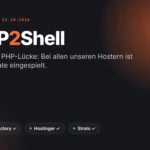 PHP-Sicherheitslücke „PHP2Shell“: So steht es um Ihre Website